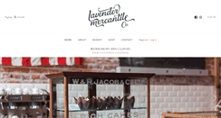 Desktop Screenshot of lavendermercantile.com